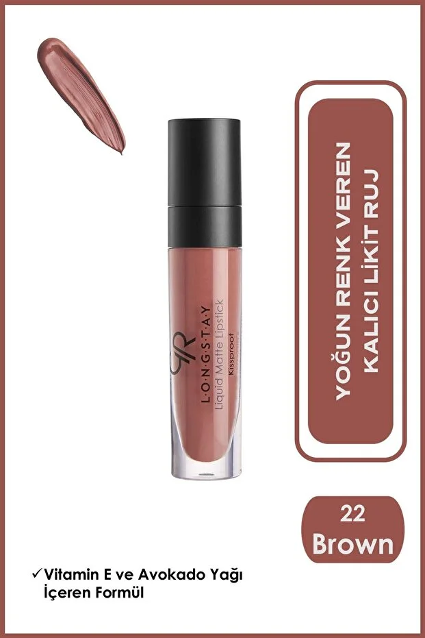 Longstay Liquid Matte Lipstick NO:22