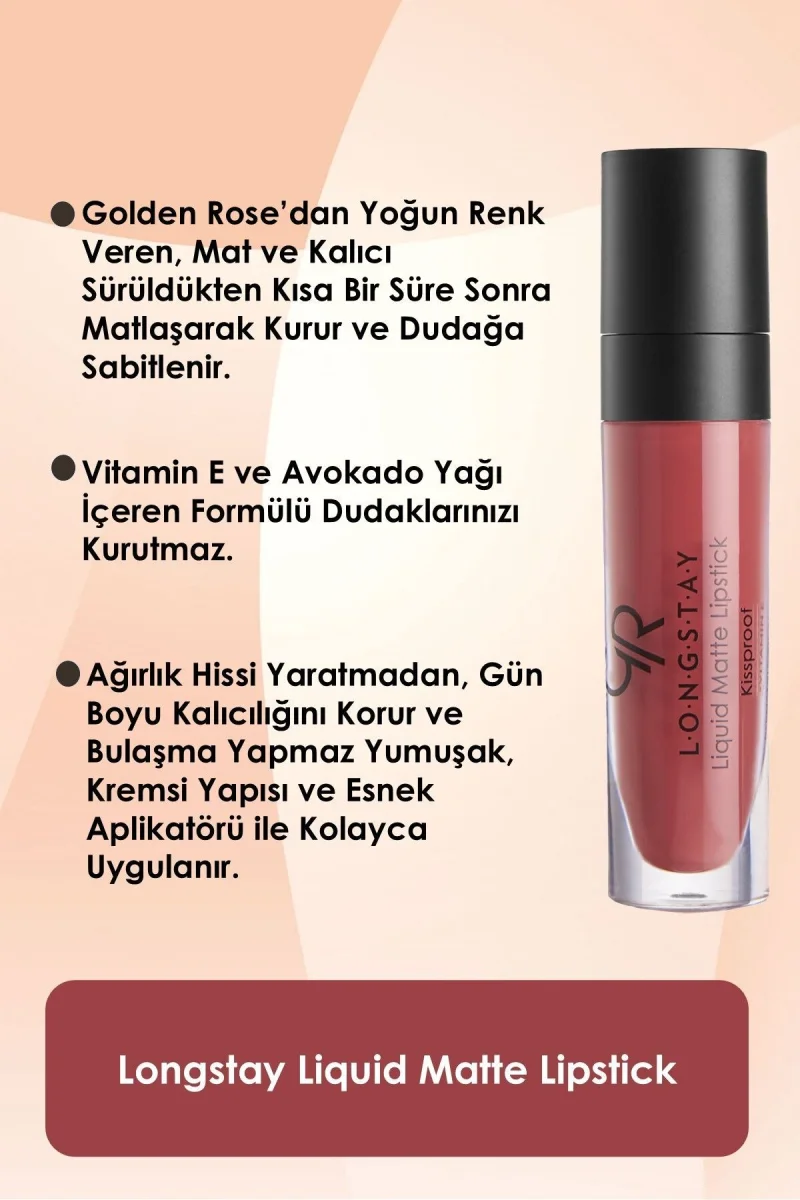 Lip Gloss Ruj & Longstay Liquid Matte No: 19