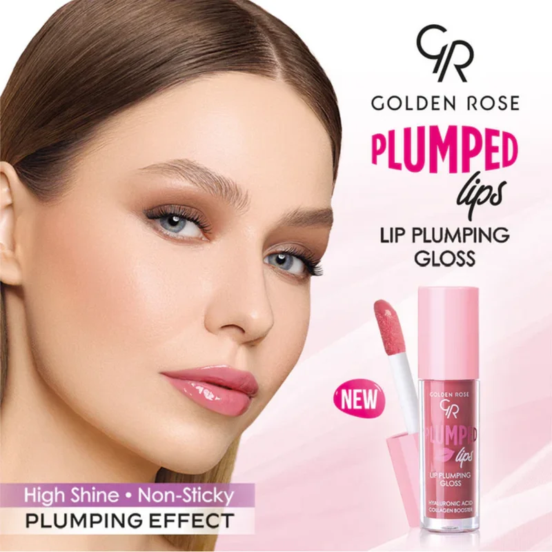 Lip Gloss Ruj & Plumped Lips Lip Plumping Gloss NO:206