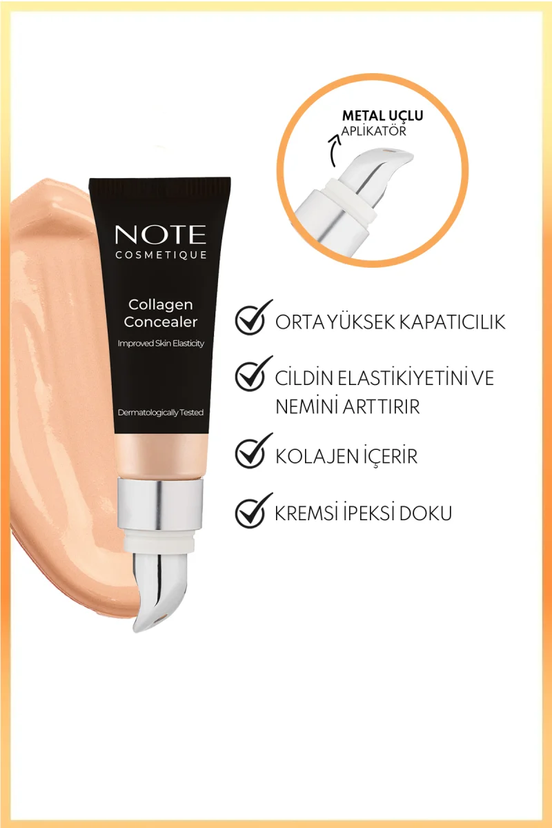 Collagen Concealer Kolajen İçerikli SPF 20 Göz Alti Kapaticisi 03