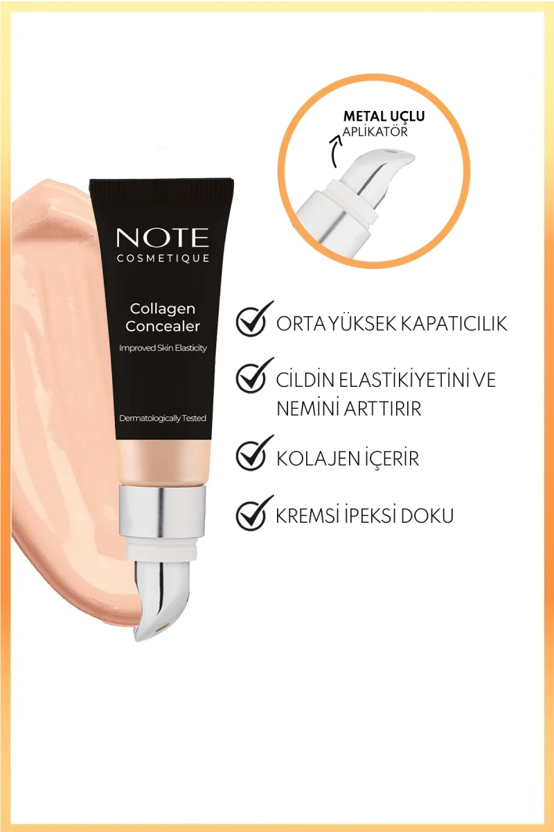 Collagen Concealer 01 Kolajen İçerikli SPF 20 Göz Alti Kapaticisi