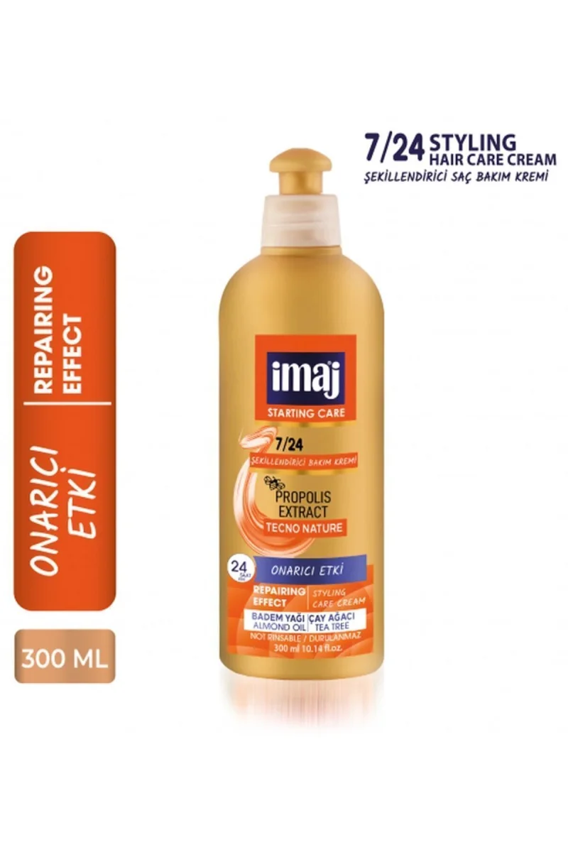 7/24 Şekillendirici Saç Bakim Kremi Elektriklenme Önleyici 300 Ml