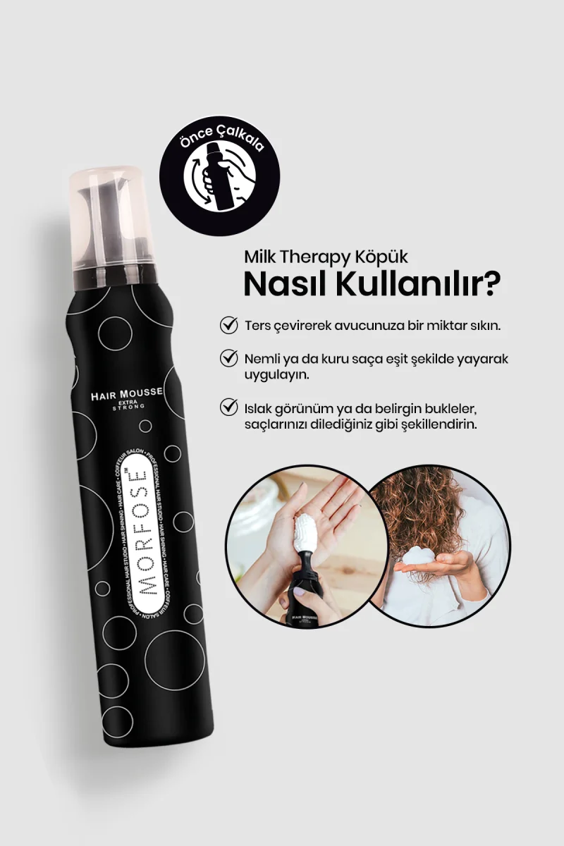 Extra Strong Saç Köpüğü 200 Ml