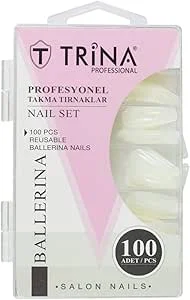 100 LÜ KUTULU ( BALLERİNA ) TAKMA TIRNAK TRNNAIL0005