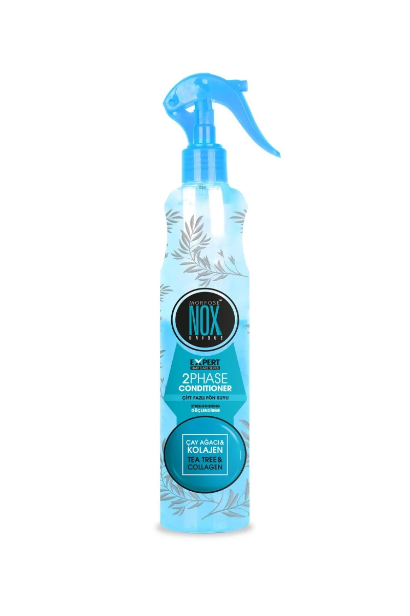 Fön Suyu & Nox Unique Çay Ağacı Ve Collagen Çift Fazli Mavi 400ML