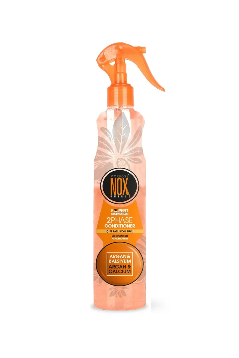 Fön Suyu & Nox Unique Argan Ve Kalsiyum Çift Fazli Turuncu 400ML