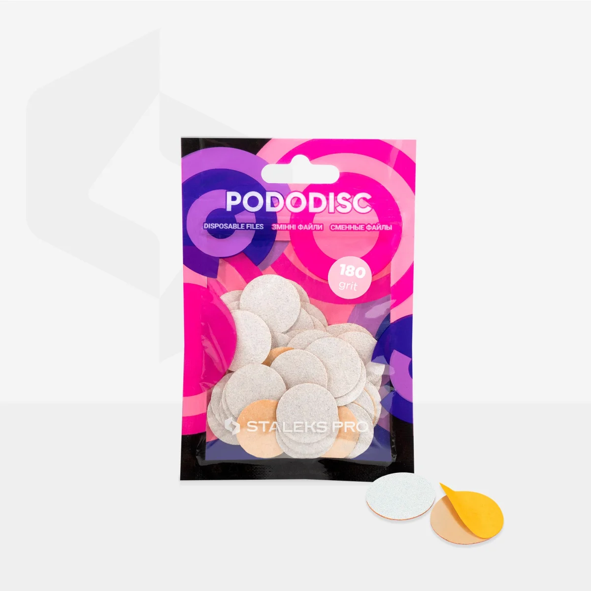 PODODISC M Pedikür Disk İçin Törpüler, 180 Grit