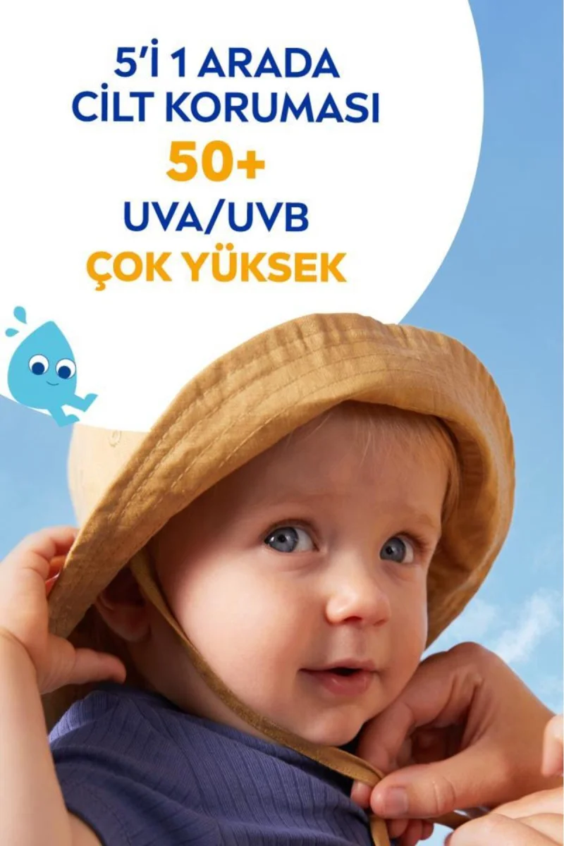 Sun Güneş Koruyucu Krem & Roll On Çocuk Hassas GKF50 50ML