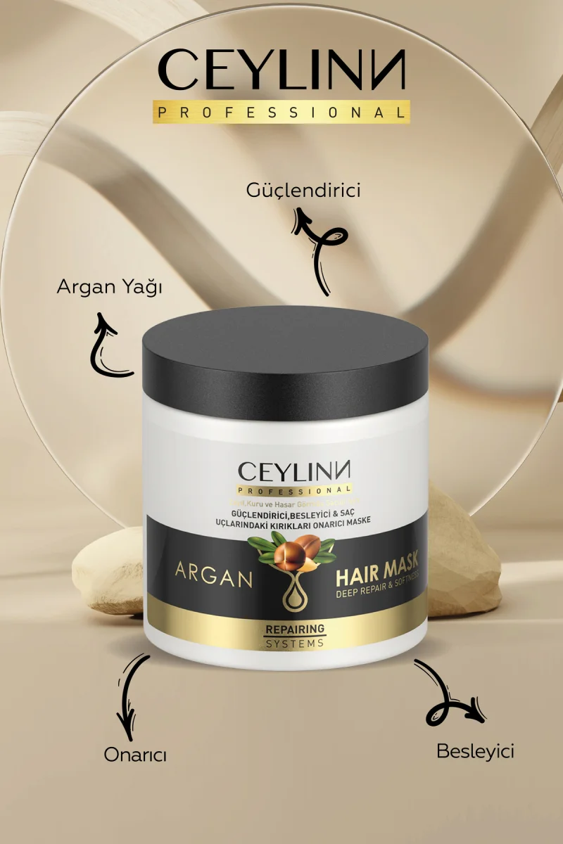 Argan Saç Maskesi 500 Ml