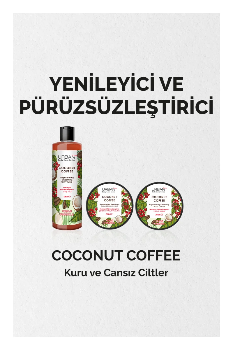 VÜCUT BAKIM PEELİNGİ & COCONUT COFFE 200ML