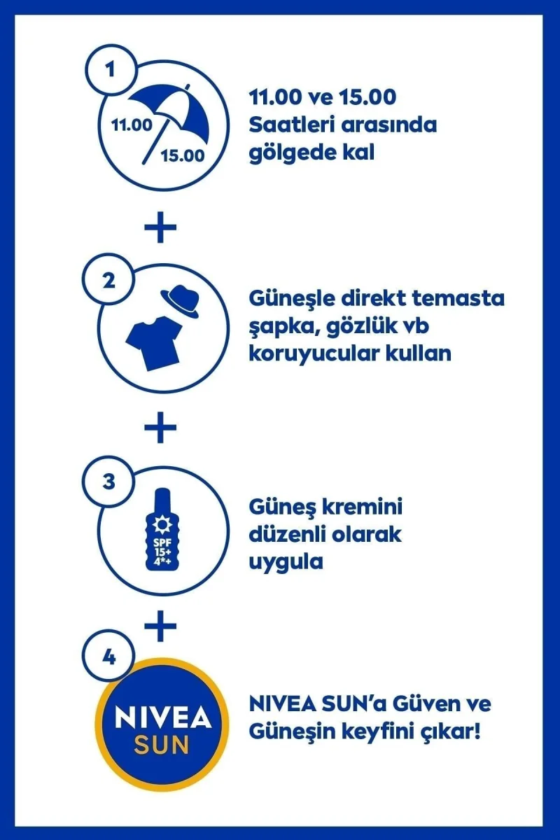 Sun Güneş Koruyucu Krem & SPF+20 Uva+uvb Suya Dayanikli Ve Nemlendirici 200ML