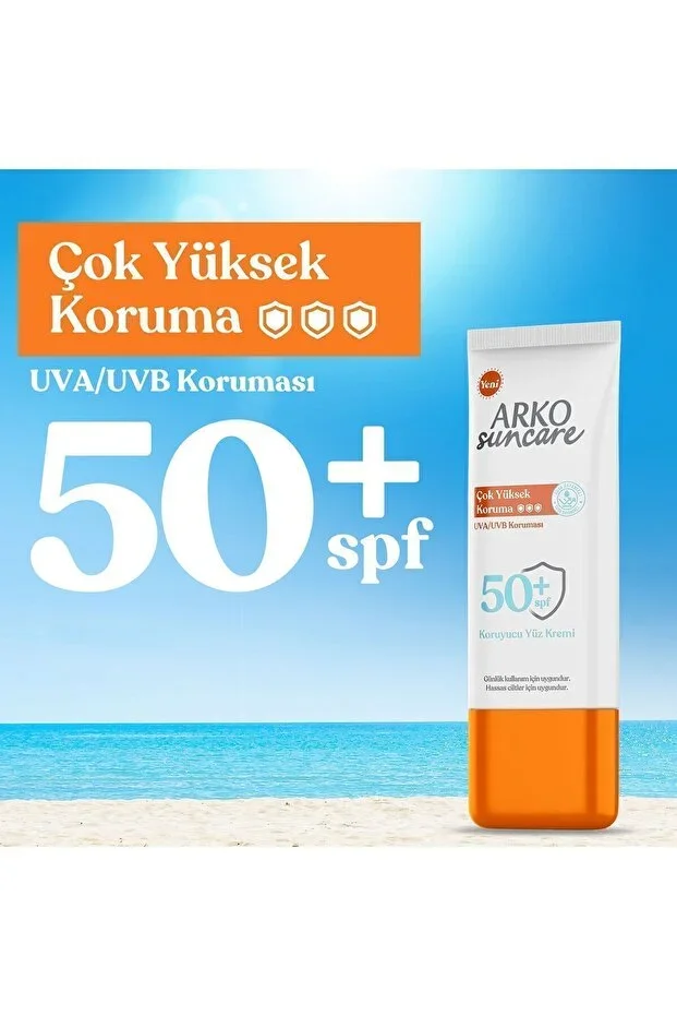 Suncare SPF 50+ Koruyucu Yüz Kremi 50 Ml