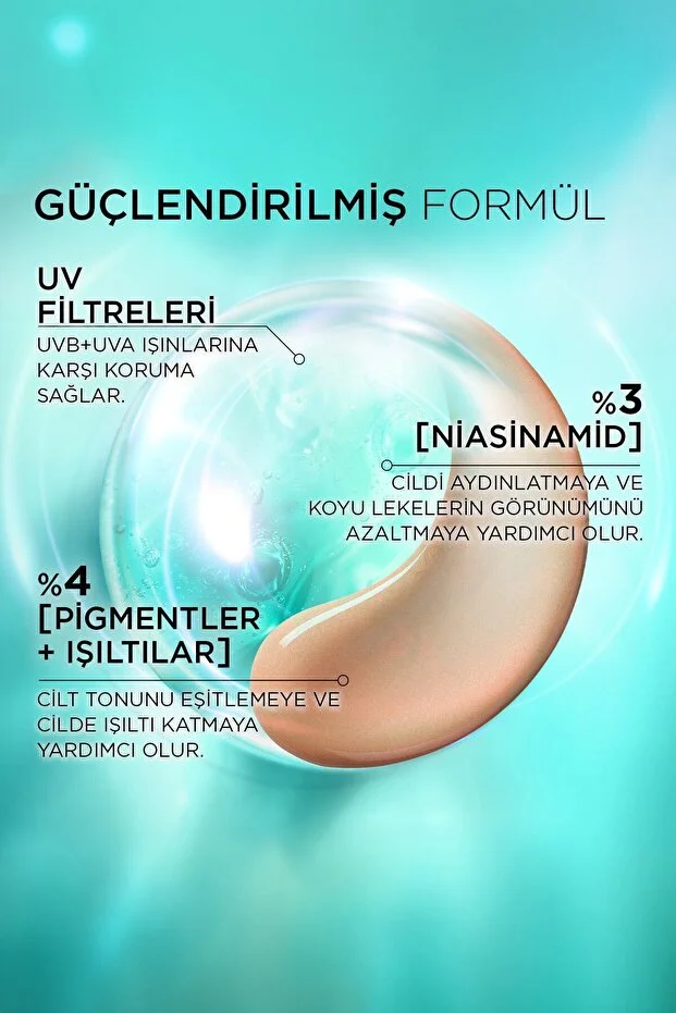 Skin Bright Reveal Yüz Güneş Kremi Light 50F