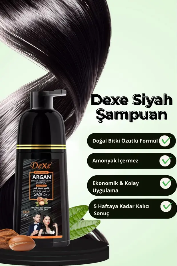 Dexe Sampuan Boya Siyah 420ml