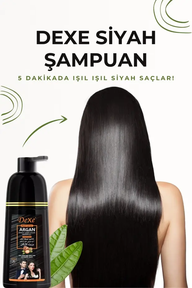 Dexe Sampuan Boya Siyah 420ml
