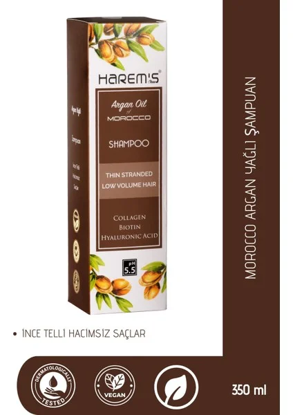 Şampuan & Argan Şampuan 350ML