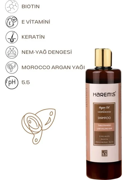 Şampuan & Argan Şampuan 350ML
