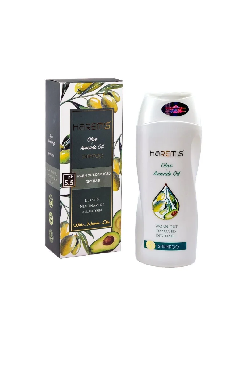 Şampuan & Zeytinyağı Ve Avokado Yağı Şampuan 350ML
