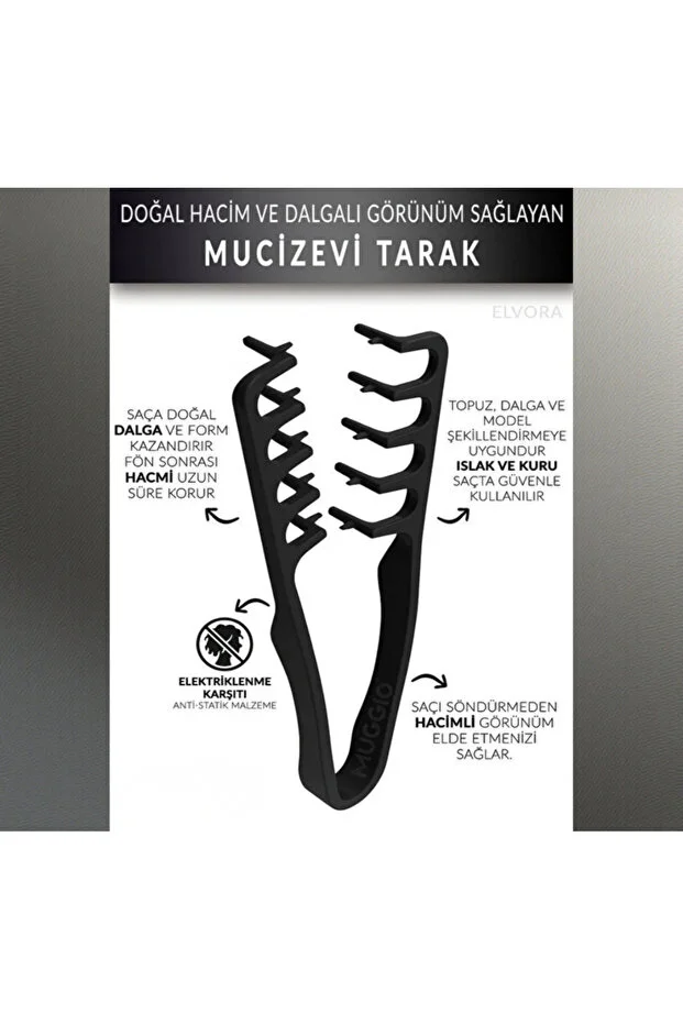 Saç Şekillendirme Tarağı