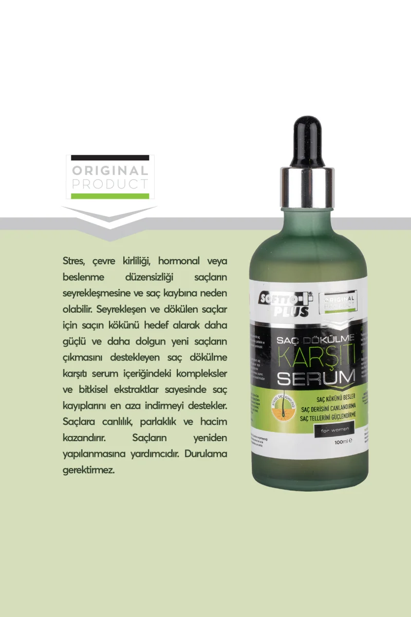 SAÇ DÖKÜLME KARŞITI BAYAN SERUM 100ML