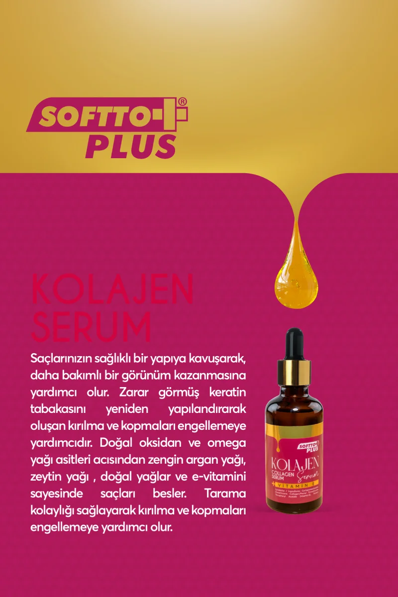 Kolajen Saç Bakım Serumu 50ml