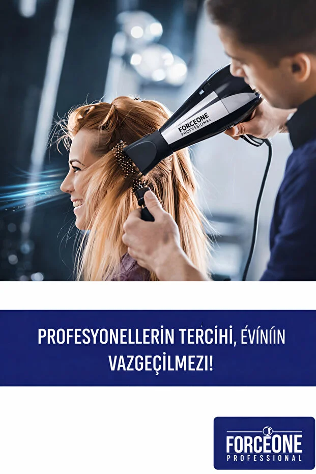 Kuaför Tipi Pro 5500 Turbo Profesyonel Saç Krutma Ve Fön Makinesi 2200-2400 Wat