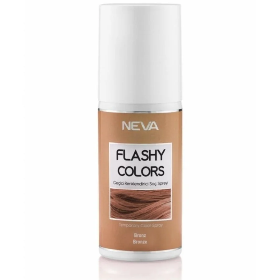Flashy Colors Geçici Renklendirici Saç Spreyi Bronz 75ml
