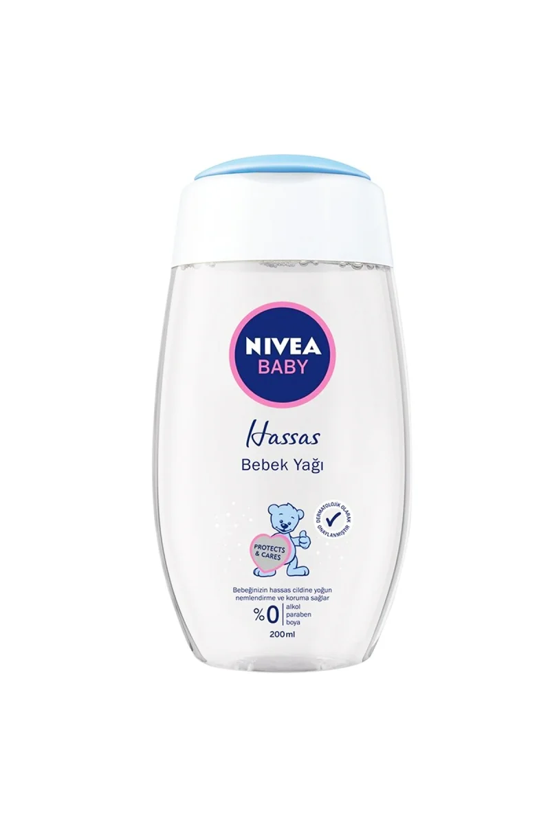 Vücut Bakim Yağı & Bebek Yağı Hassas 200ML