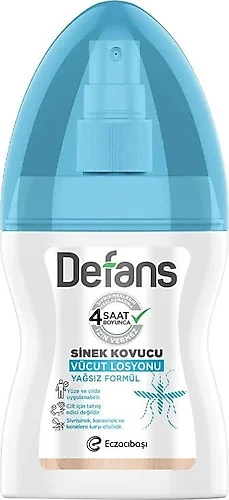 Sinek Kovucu Vücut Losyonu Su Bazli 100ML