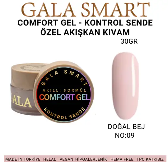Comfort Gel - Kontrol Sende 30GR - NO:09
