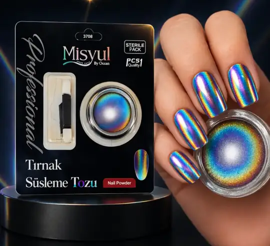 Gökkuşağı Holografik Toz