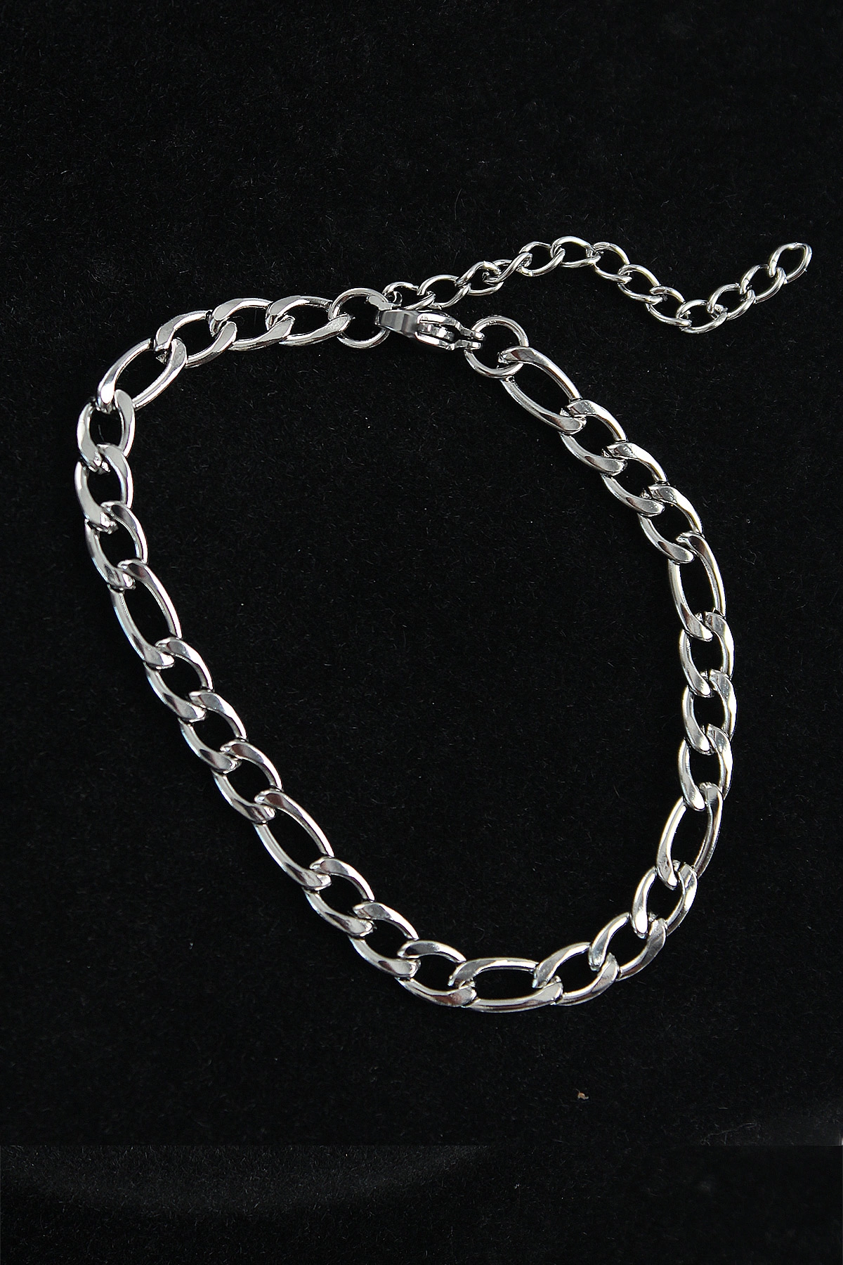 316L Çelik Klasik Model Gümüş Renk Erkek Bileklik