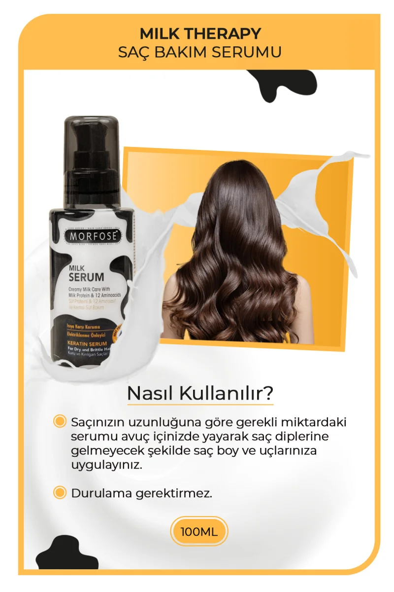 Milk Therapy Keratin Saç Serumu 100 Ml