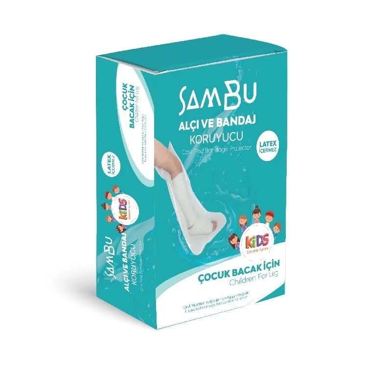 Sambu Alçı ve Bandaj Koruyucu - Çocuk Bacak