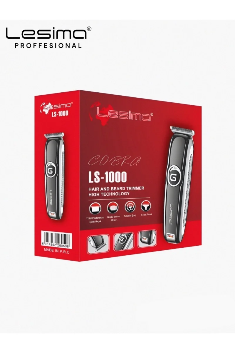 LS1000 Black Digital Tıraş Makinesi
