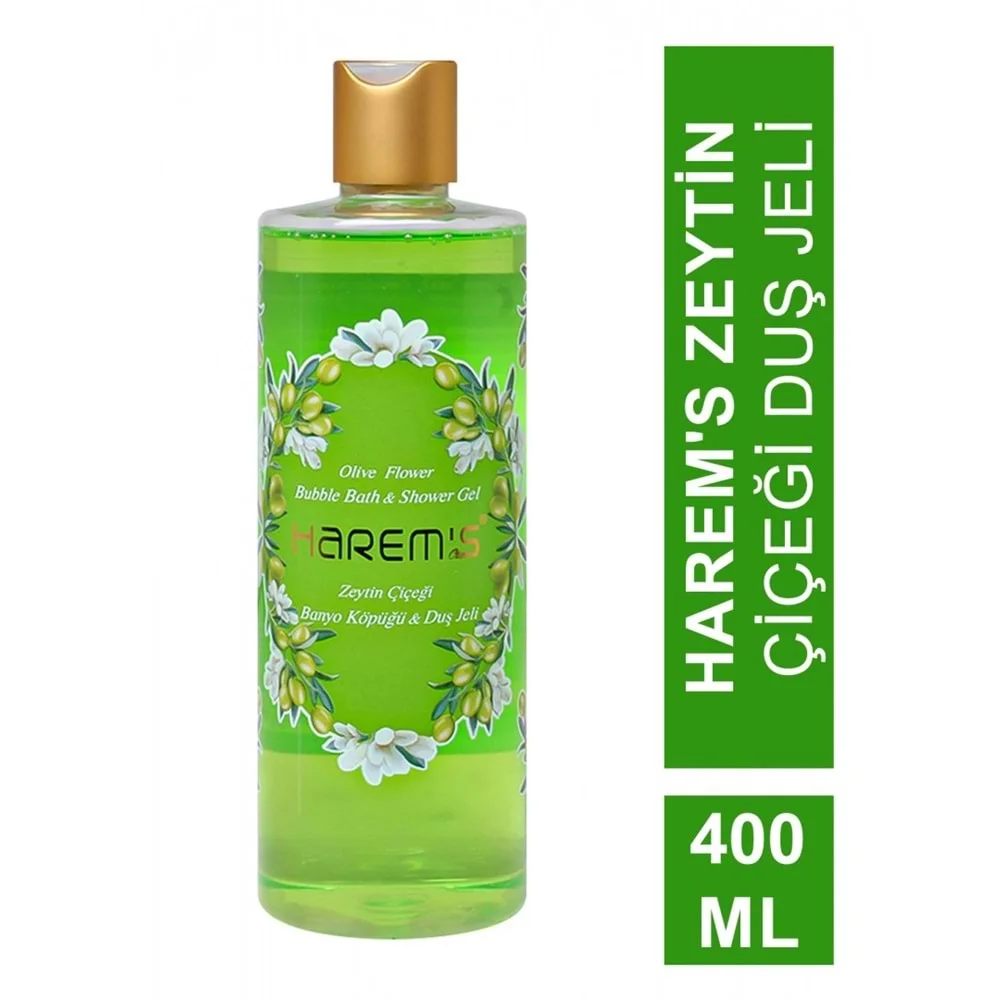 Duş Jeli & Zeytin Çiçeği Duş Jeli Ve Banyo Köpüğü 400ML.