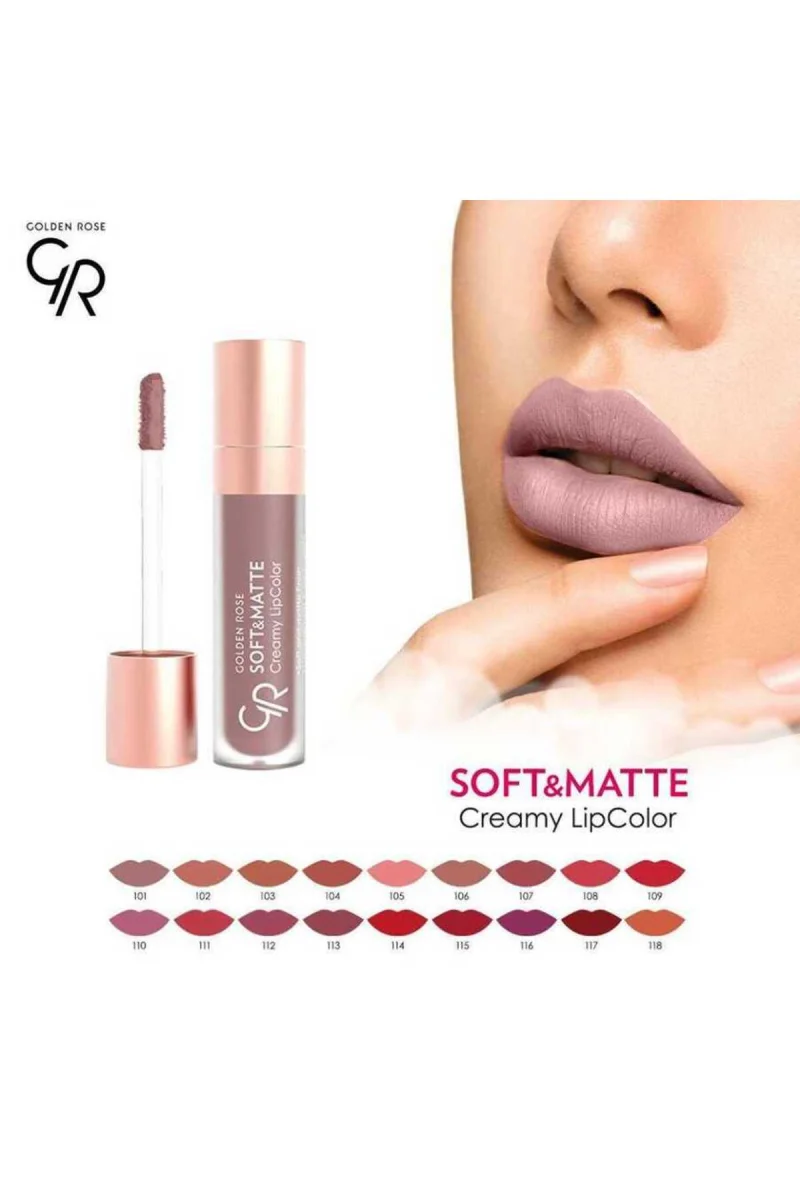 Soft & Matte Creamy LİPCOLOR-LİKİT Mat Ruj NO:120