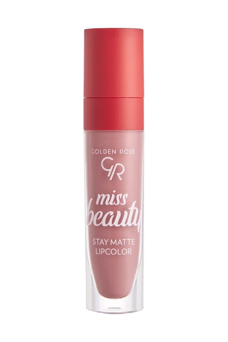 Miss Beauty Stay Matte Lipcolor 01 Blush Nude Kalıcı Likit Mat Ruj 5,5 ml