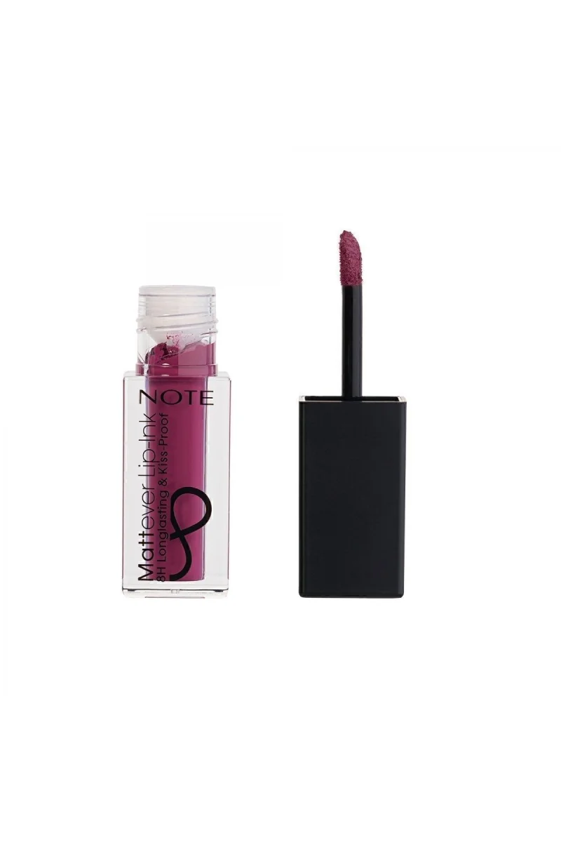 Ruj & Lipink Mattever Mat Ve Kalici Likit No: 17 Dark Envie Koyu Mor