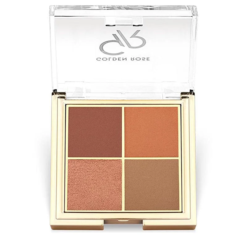 Quattro Eyeshadow Palette No: 05 Red Brick - Far Paleti