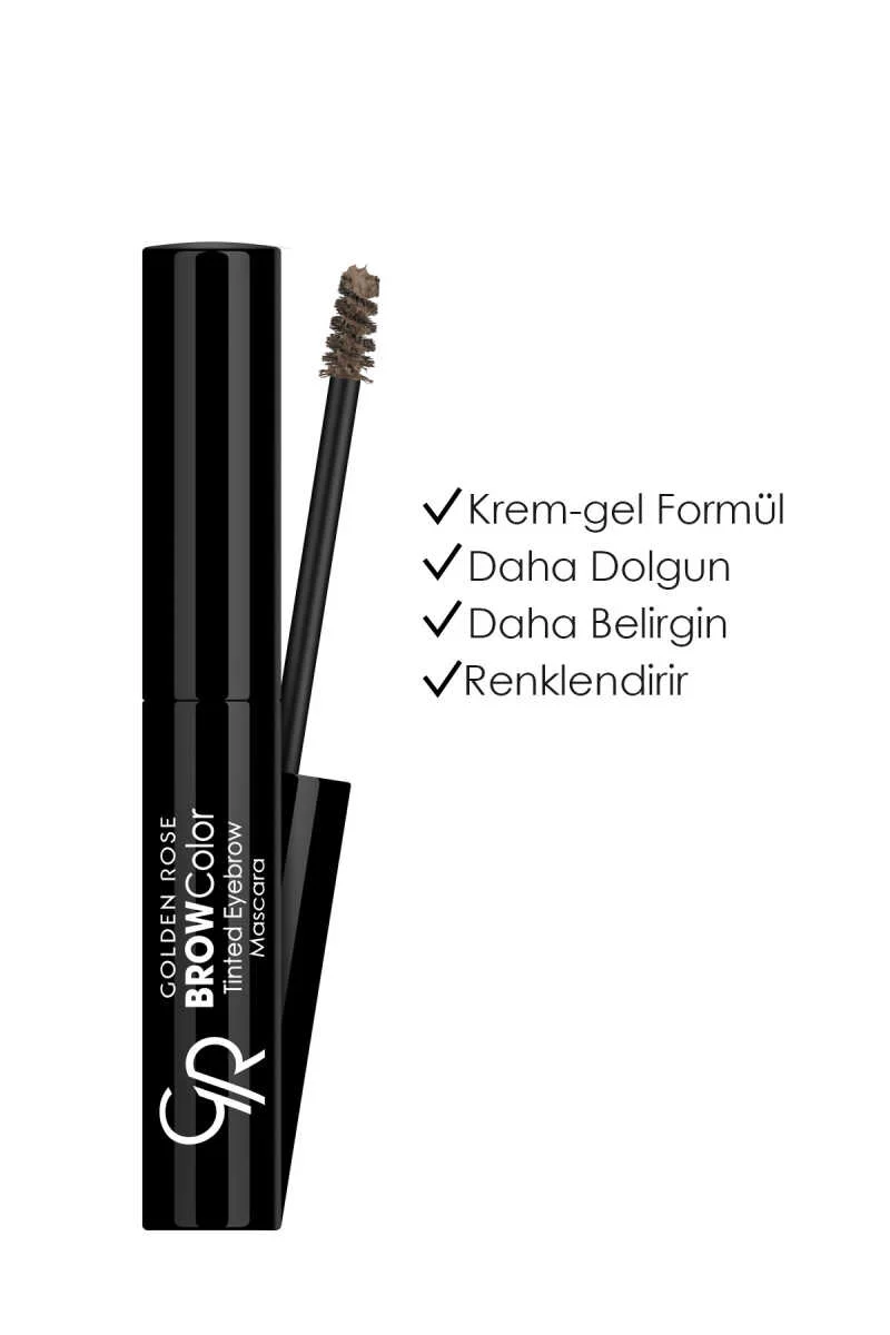 Brow Color Tinted Eyebrow Mascara No: 03 Ash - Fiber İçerikli Kaş Maskarası