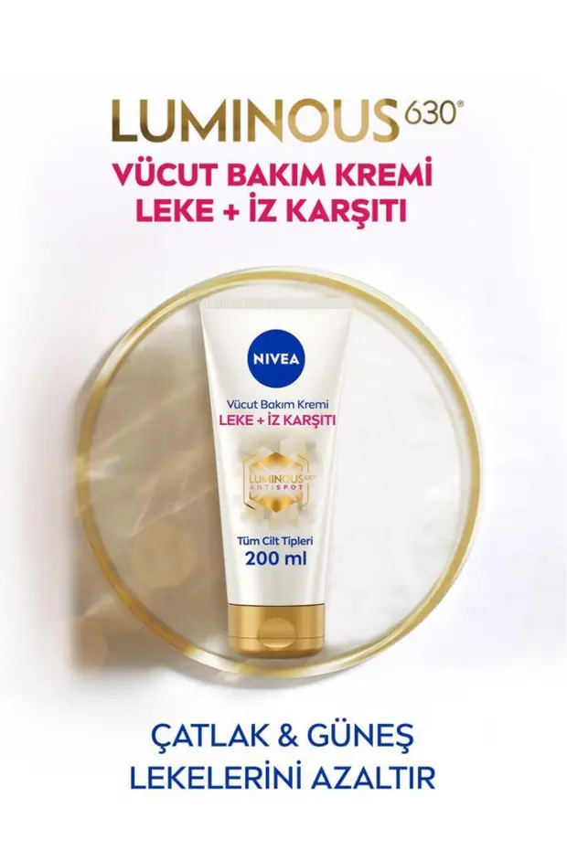 Vücut Bakim Kremi & Luminaous 630 Leke + İz Karşıtı Bakim Kremi 200ML
