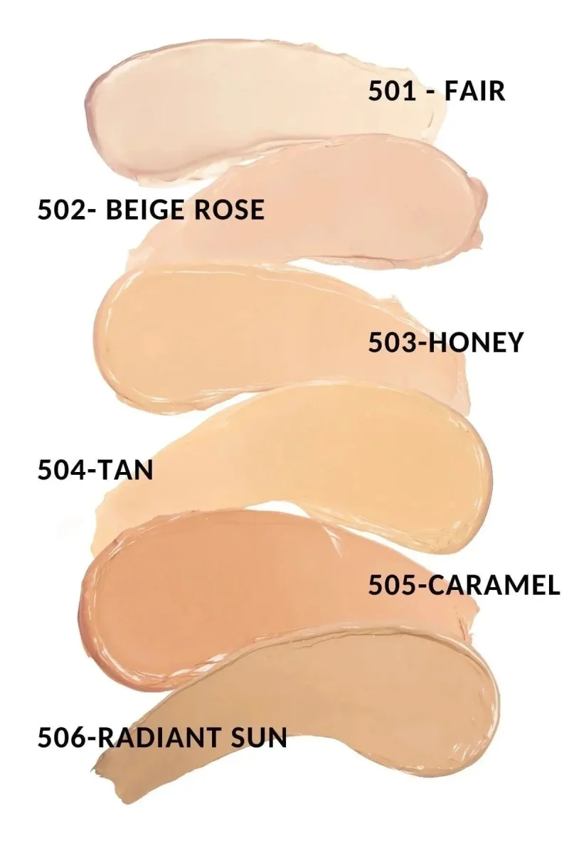 FONDÖTEN & SHOW YOUR FRESHNESS SKIN TINT FOUNDATION NO: 503 HONEY
