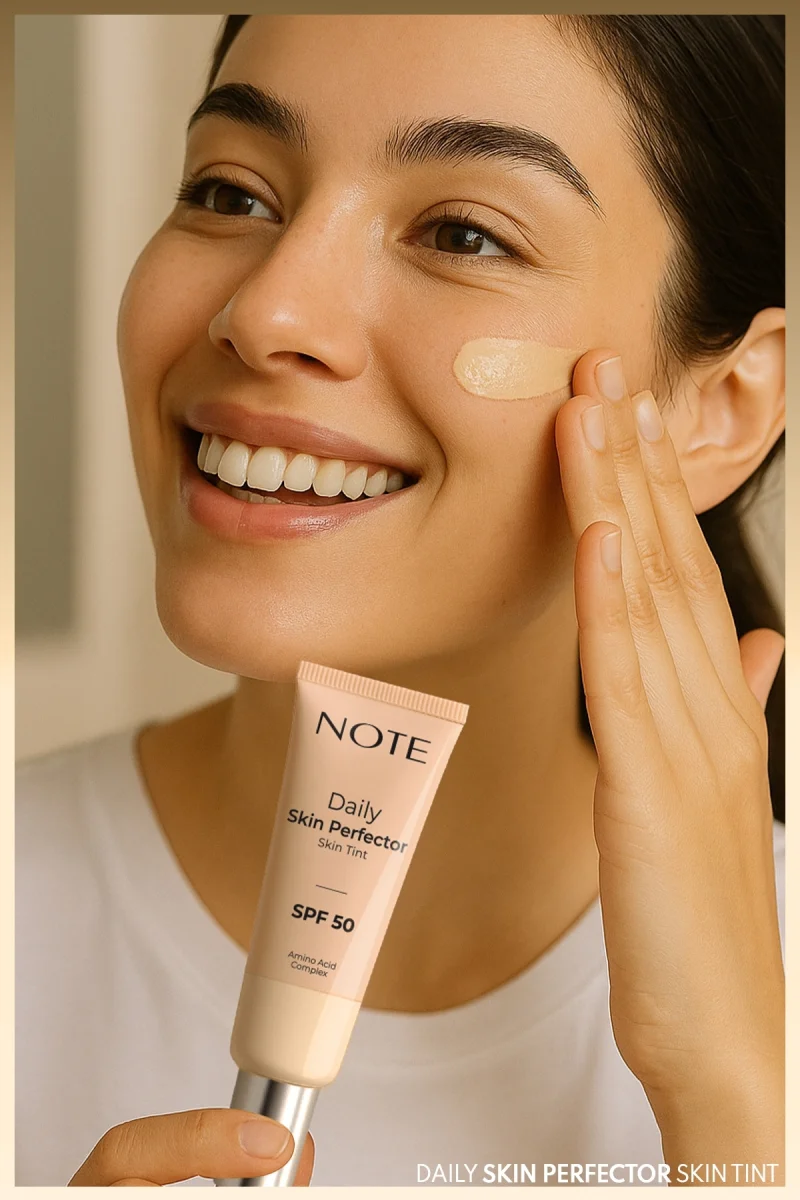 Cosmetics Daily Skin Perfector Skin Tint SPF 50 Ton Eşitleyici Doğal Bitişli Renkli Nemlendirici - 120