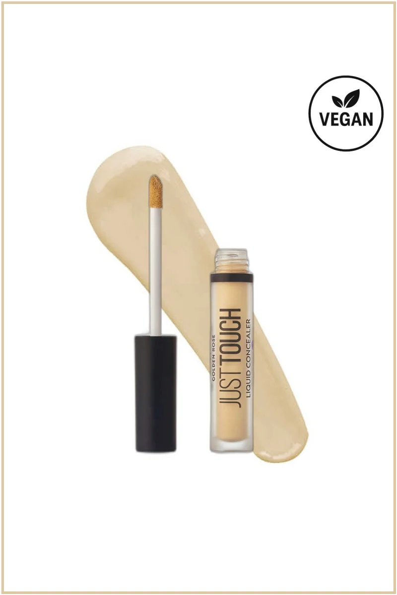 Just Touch Liquid Concealer 02 E Vitamini, Niacinamide, Likit Kapatıcı 3,5 ml