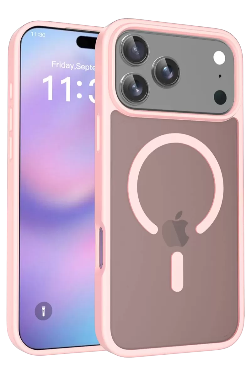 iPhone 17 Pro Max Jota Magsafe Kapak - Pudra