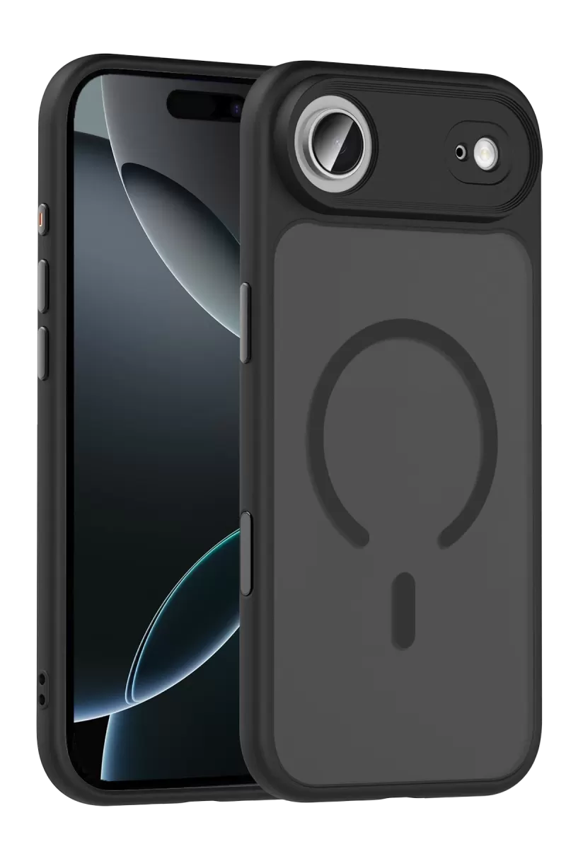 iPhone 17 Air Megane Magsafe Kapak - Siyah