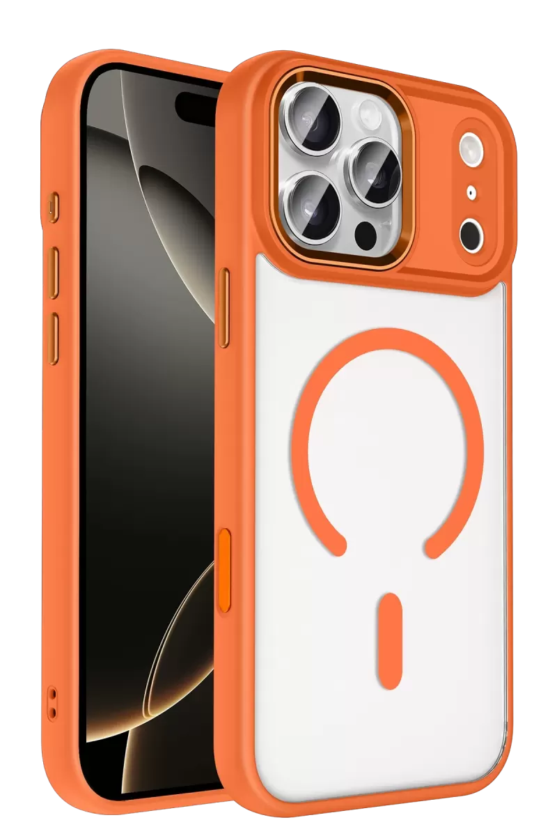 iPhone 17 Pro Terea Magsafe Kapak - Turuncu