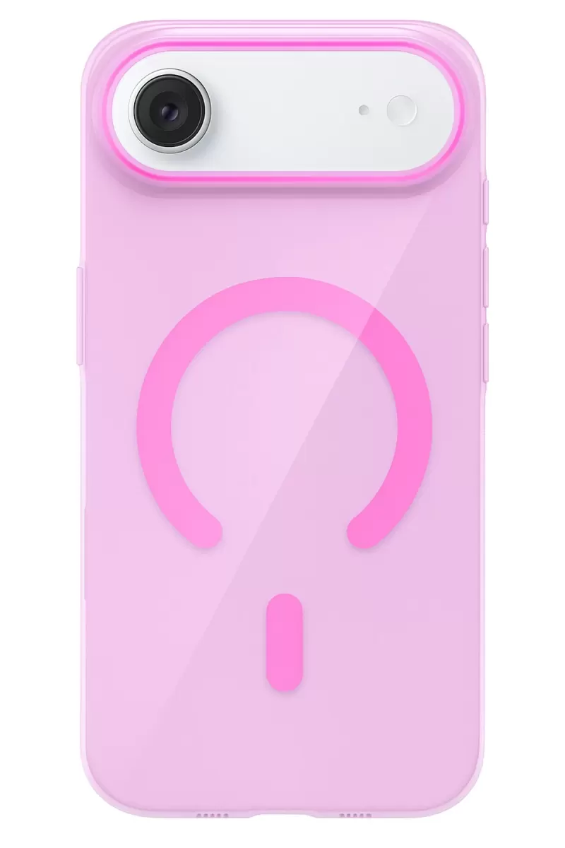 iPhone 17 Air PC Blank Magsafe Kapak - Pembe