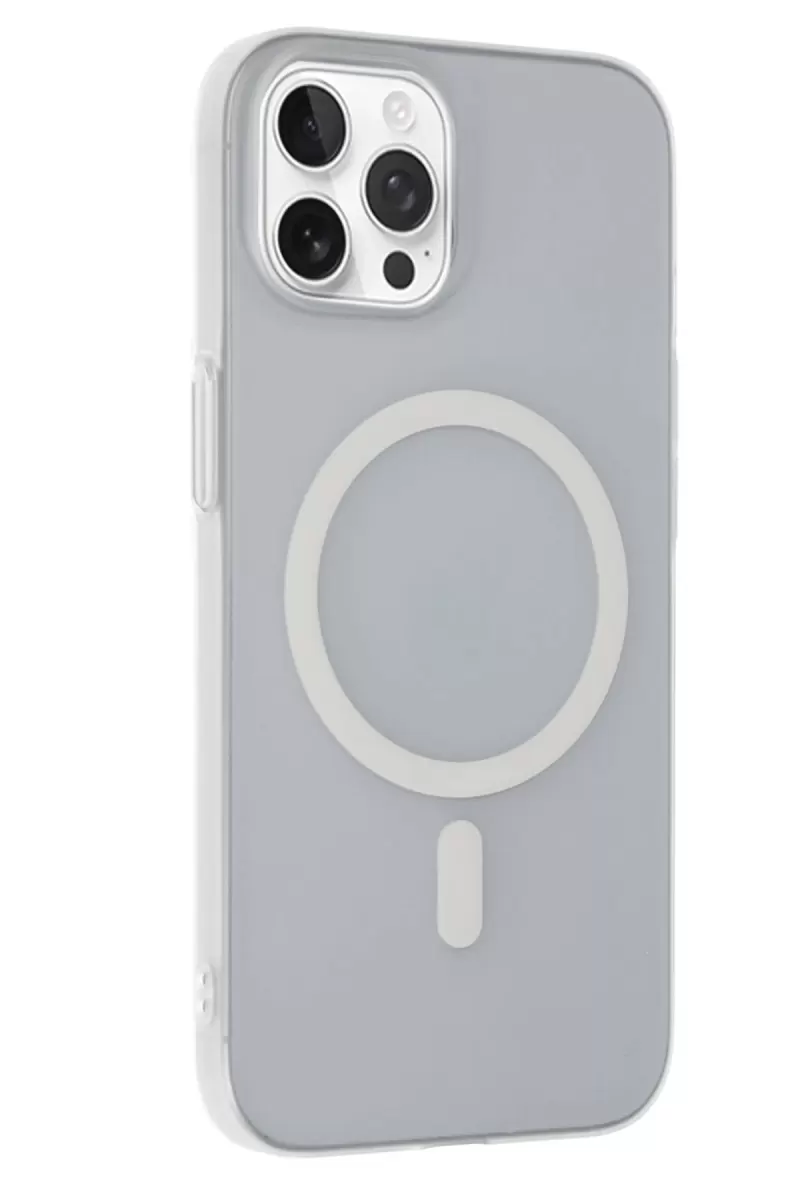 iPhone 14 Pro Max Tuna PC Slim Magsafe Kapak - Şeffaf